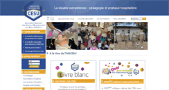 Desktop Screenshot of ancesu.fr